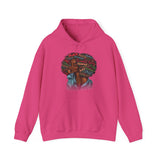 Black girl magic Unisex Heavy Blend™ Hooded Sweatshirt - IGZ Clothing