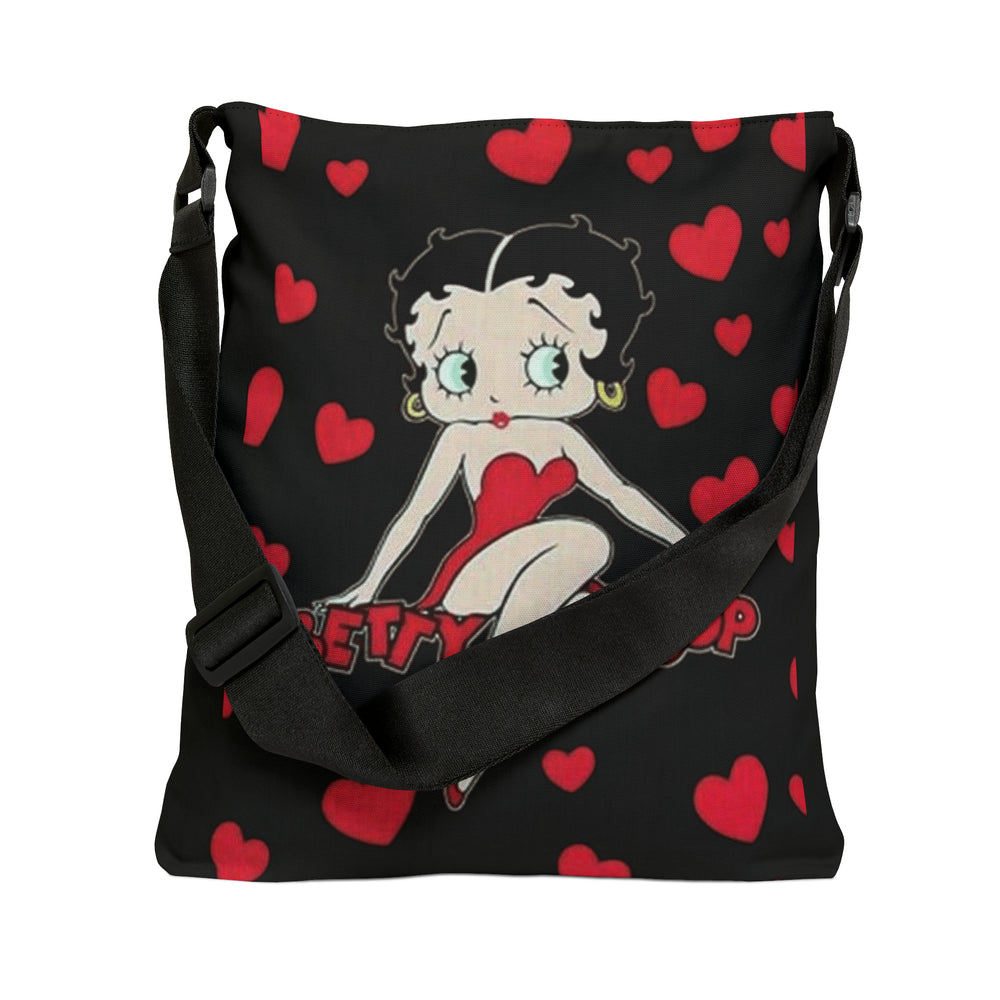 Betty Boop Adjustable Tote Bag (AOP) - IGZ Clothing
