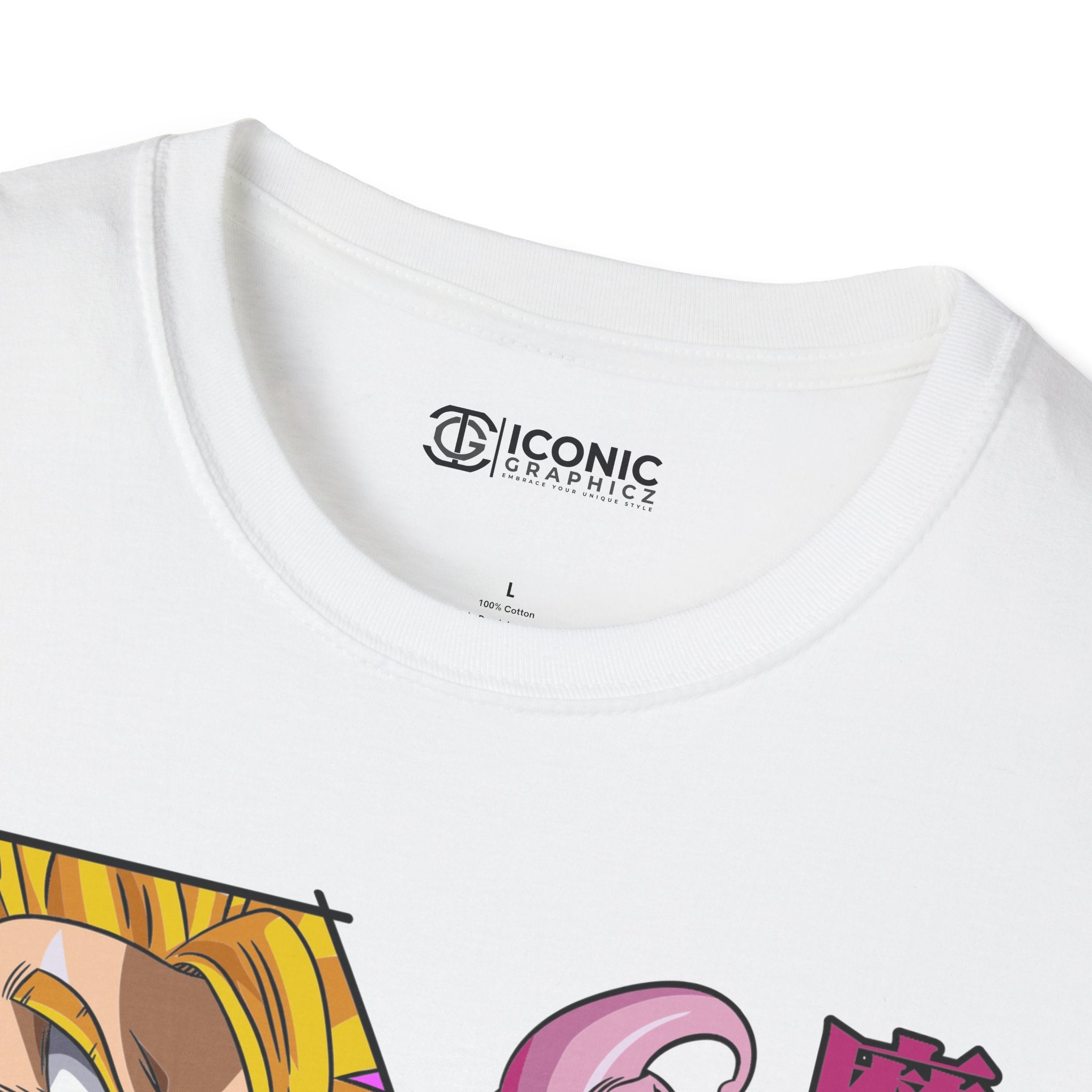 Goku and Vegeta vs Majin Buu Dragonball T-Shirt Printify