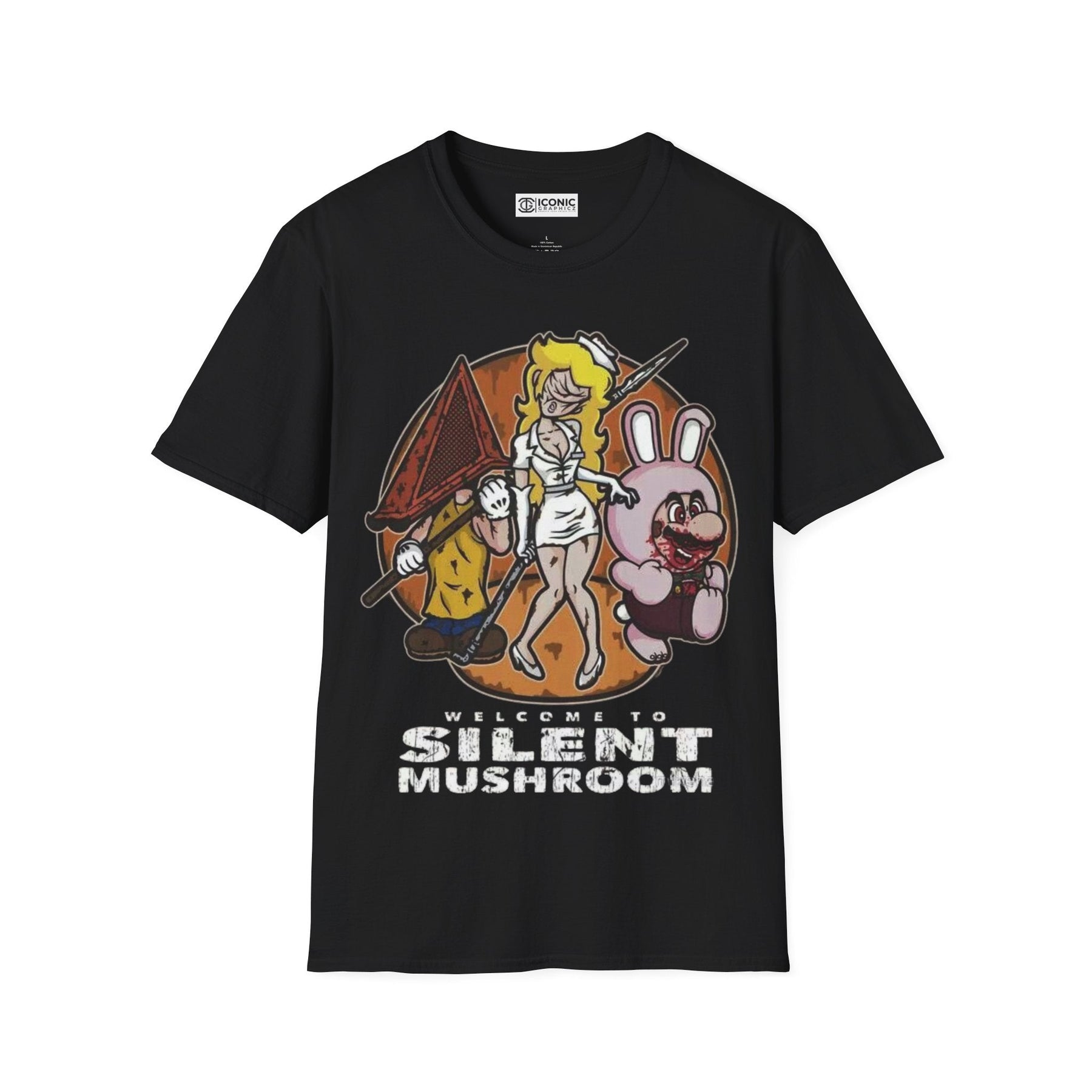 Silent Mushroom T-Shirt Printify