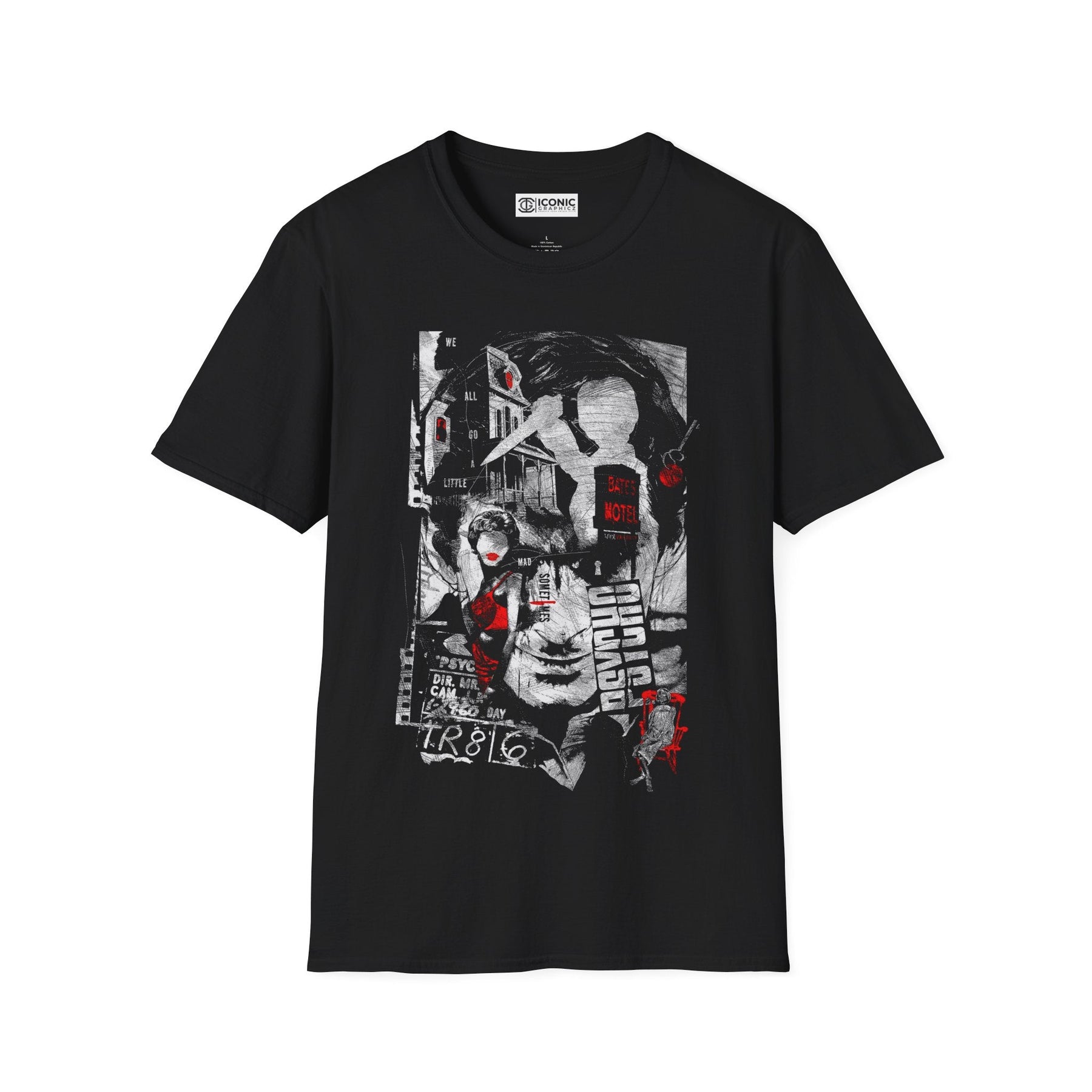 Hitchcock Psycho T-Shirt Printify
