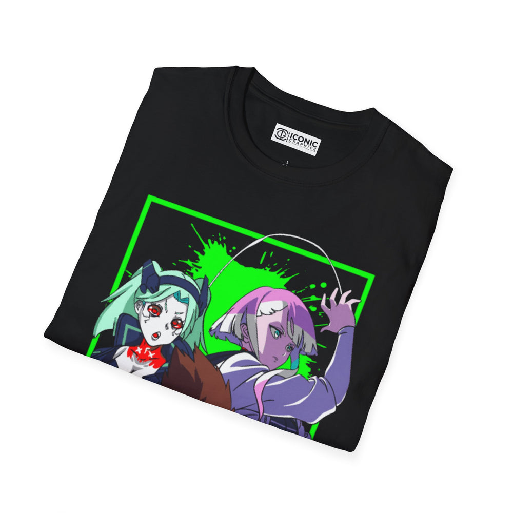 Lucy & Rebecca Cyberpunk Edgerunners T-Shirt -