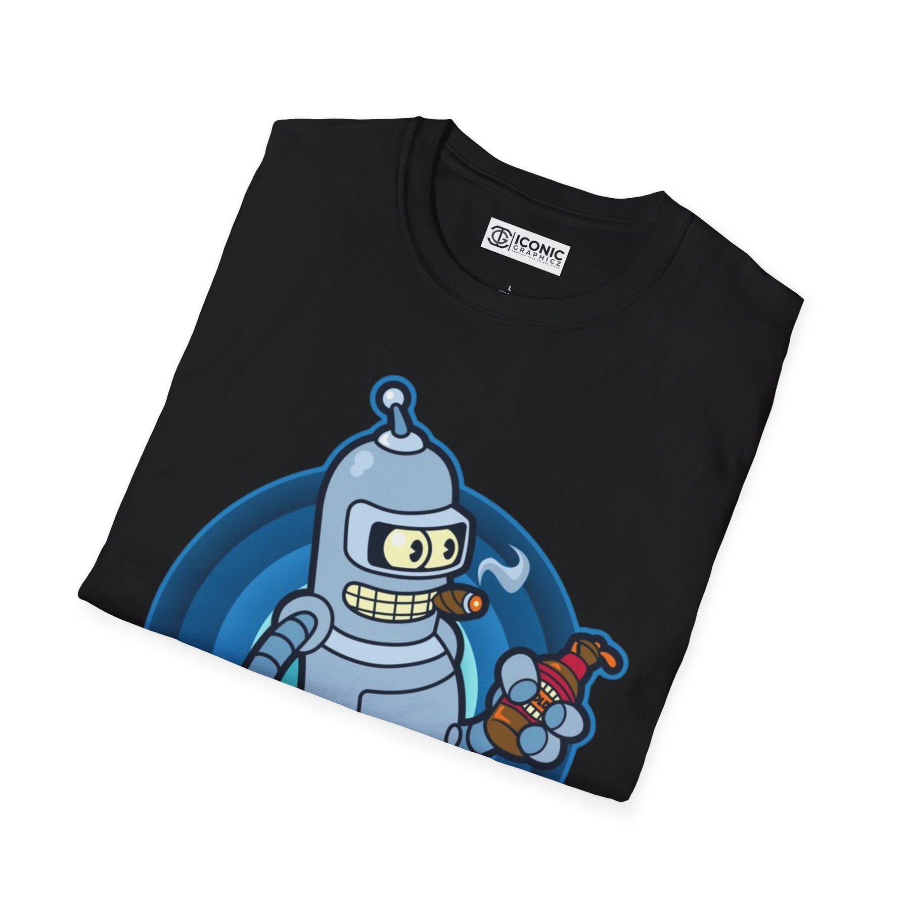 Futurama Bender T-Shirt Printify