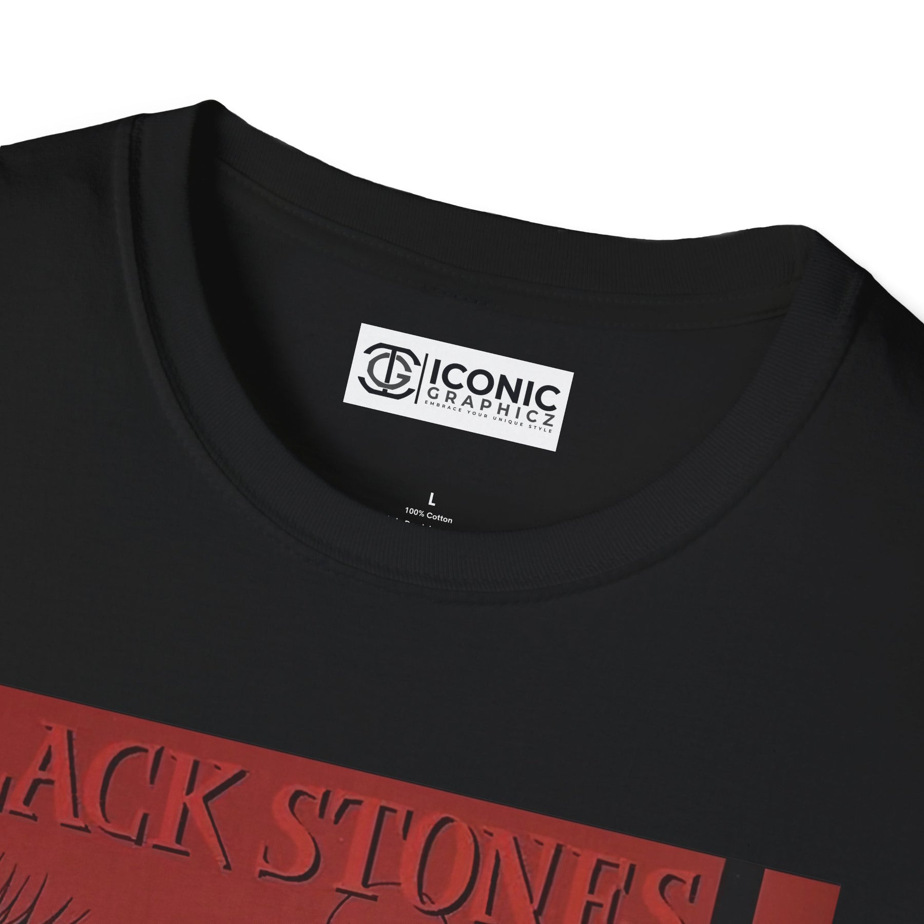 Black Stones Unisex Softstyle T-Shirt - IGZ Clothing