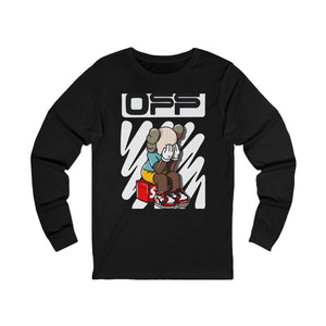 crying boy Unisex Jersey Long Sleeve Tee Printify