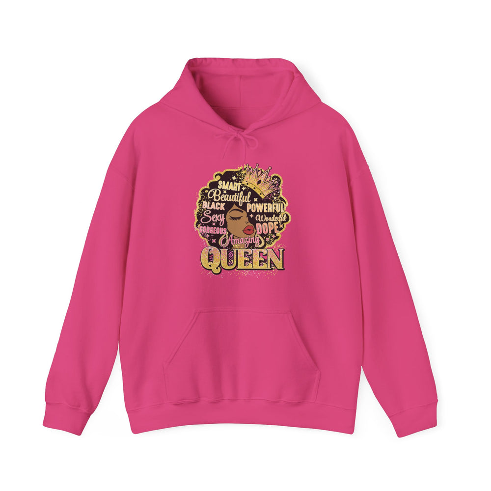 Black girl magic Unisex Heavy Blend™ Hooded Sweatshirt - IGZ Clothing