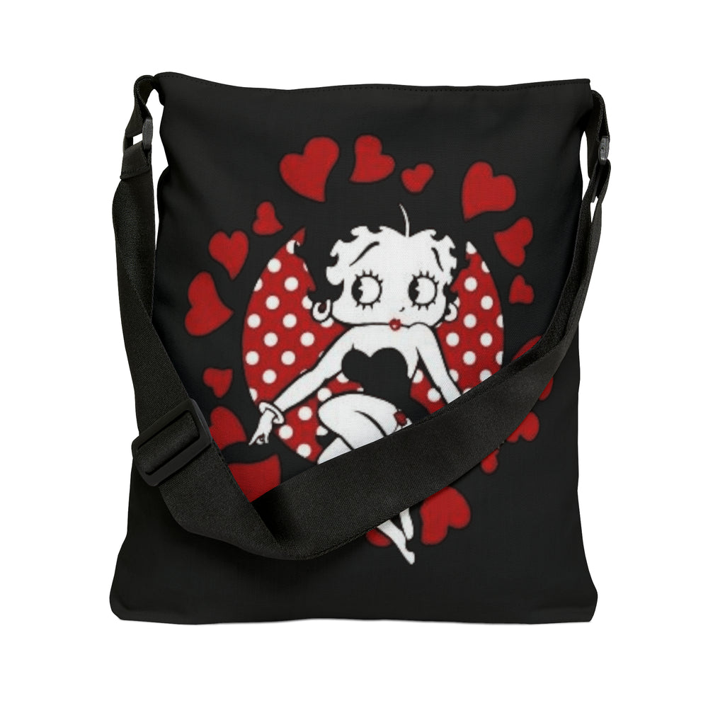 Betty Boop Adjustable Tote Bag (AOP) - IGZ Clothing