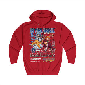 Asuka Evangelion Unisex Full Zip Hoodie