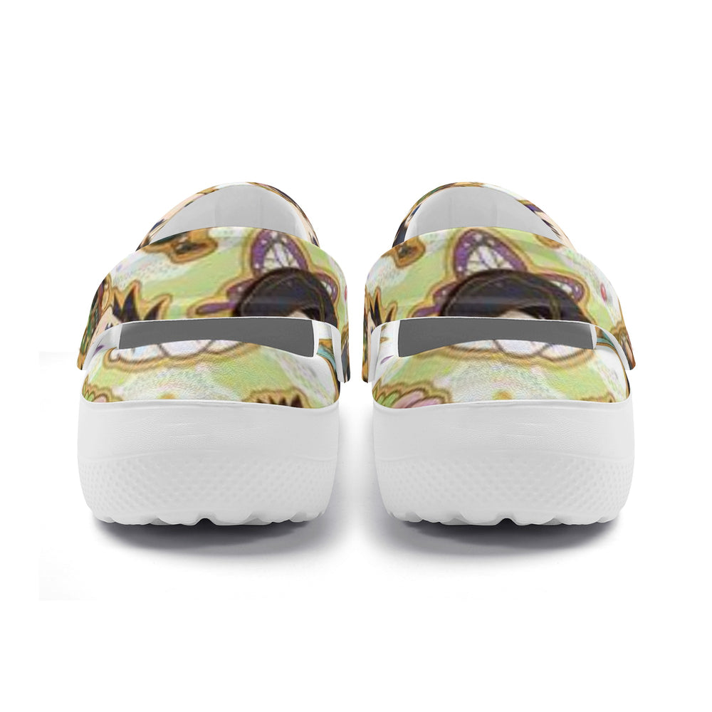 Demon Slayers Womens Lightweight Nursing Sandals - IGZ Clothing