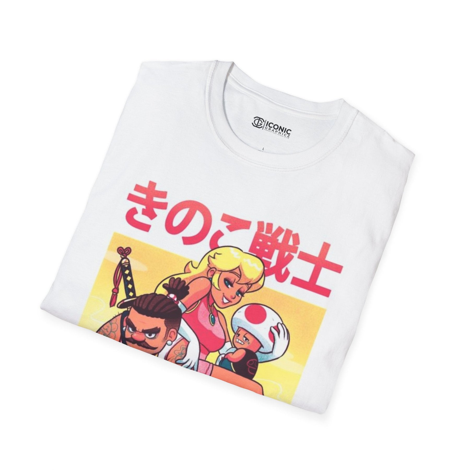 Super Mario Chillin with my peach T-Shirt Printify