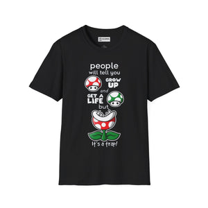 Mario Unisex Softstyle T-Shirt - IGZ Clothing