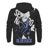 Blue lock All Over Print Warm Velvets Pair Of Hoodie Igz Clothing