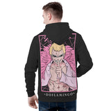 Doflamingo All Over Print Warm Velvets Pair Of Hoodie Igz Clothing