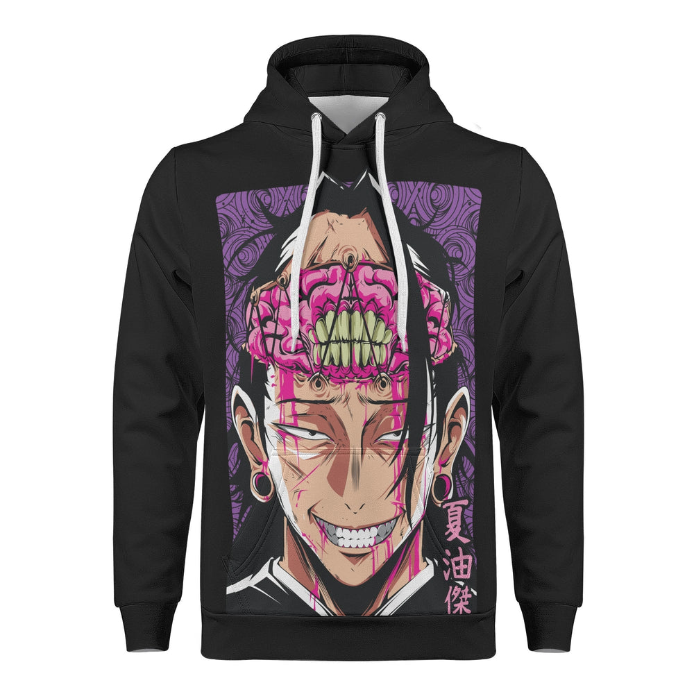 Geto Jujitsu Kaisen All Over Print Warm Velvets Pair Of Hoodie Igz Clothing