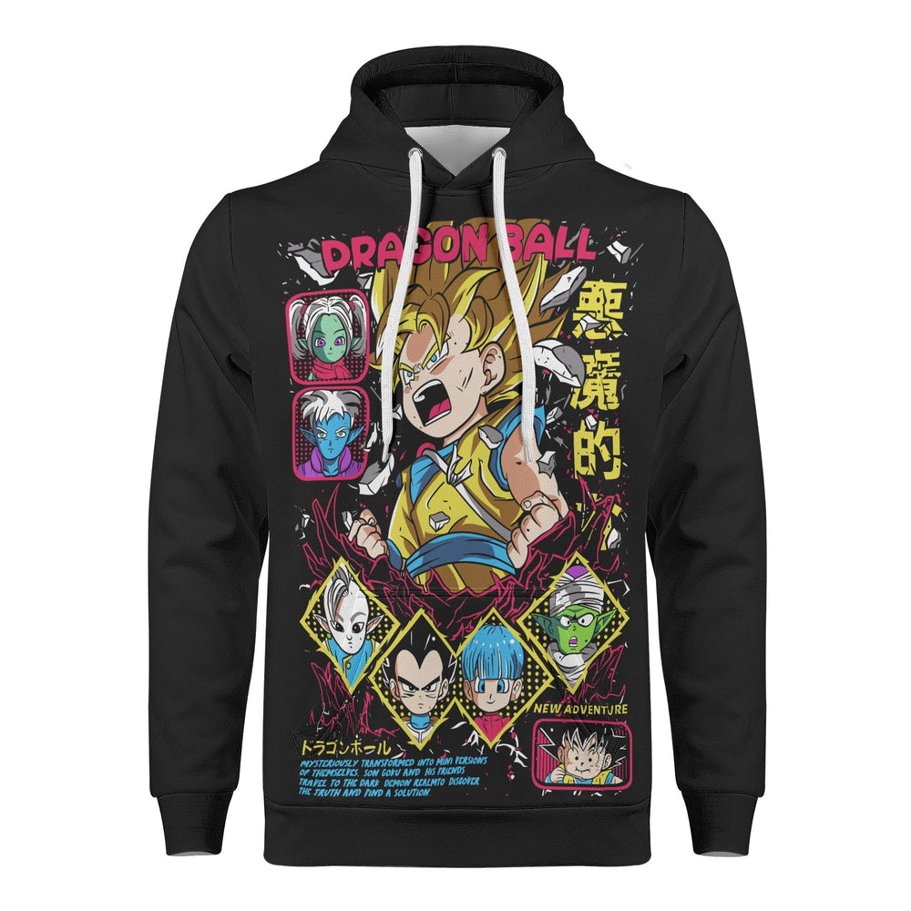 Dragonball Daima All Over Print Warm Velvets Pair Of Hoodie Igz Clothing