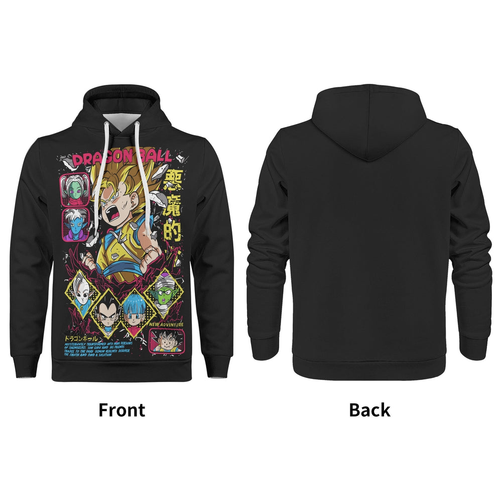 Dragonball Daima All Over Print Warm Velvets Pair Of Hoodie Igz Clothing