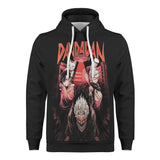 Dandadan All Over Print Warm Velvets Pair Of Hoodie Igz Clothing