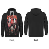 Dandadan All Over Print Warm Velvets Pair Of Hoodie Igz Clothing
