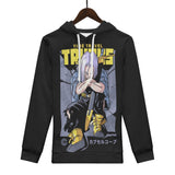 Future Trunks All Over Print Warm Velvets Pair Of Hoodie Igz Clothing