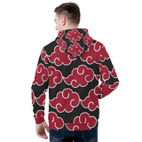 Akatsuki All Over Print Warm Velvets Pair Of Hoodie IGZ Clothing