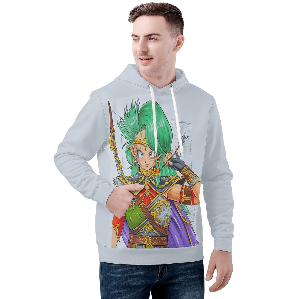Bulma All Over Print Warm Velvets Pair Of Hoodie IGZ Clothing