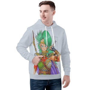 Bulma All Over Print Warm Velvets Pair Of Hoodie IGZ Clothing