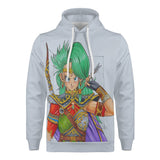 Bulma All Over Print Warm Velvets Pair Of Hoodie IGZ Clothing