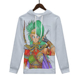 Bulma All Over Print Warm Velvets Pair Of Hoodie IGZ Clothing
