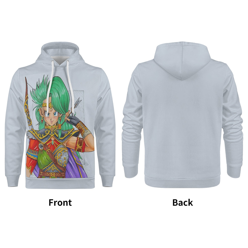 Bulma All Over Print Warm Velvets Pair Of Hoodie IGZ Clothing