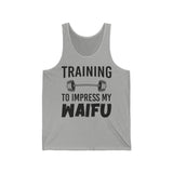 Anime fitness Unisex Jersey Tank - IGZ Clothing