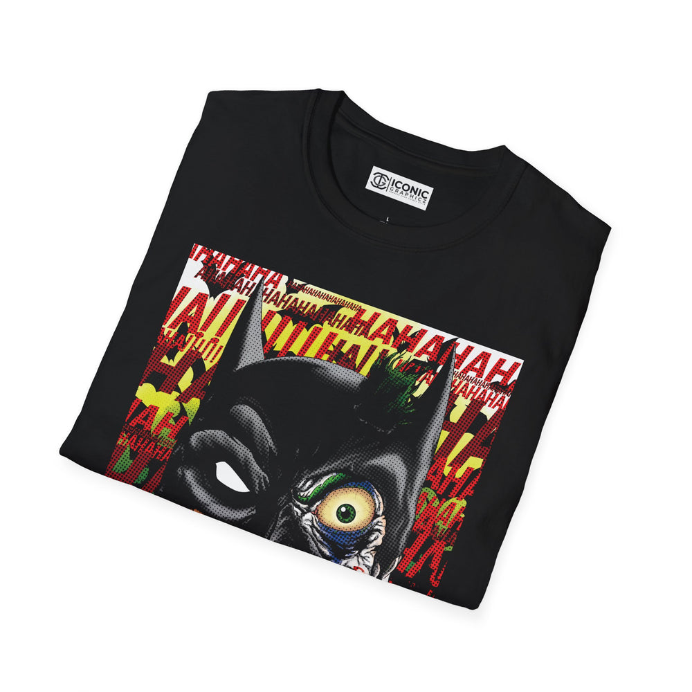 Batman and Joker Unisex Softstyle T-Shirt - IGZ Clothing