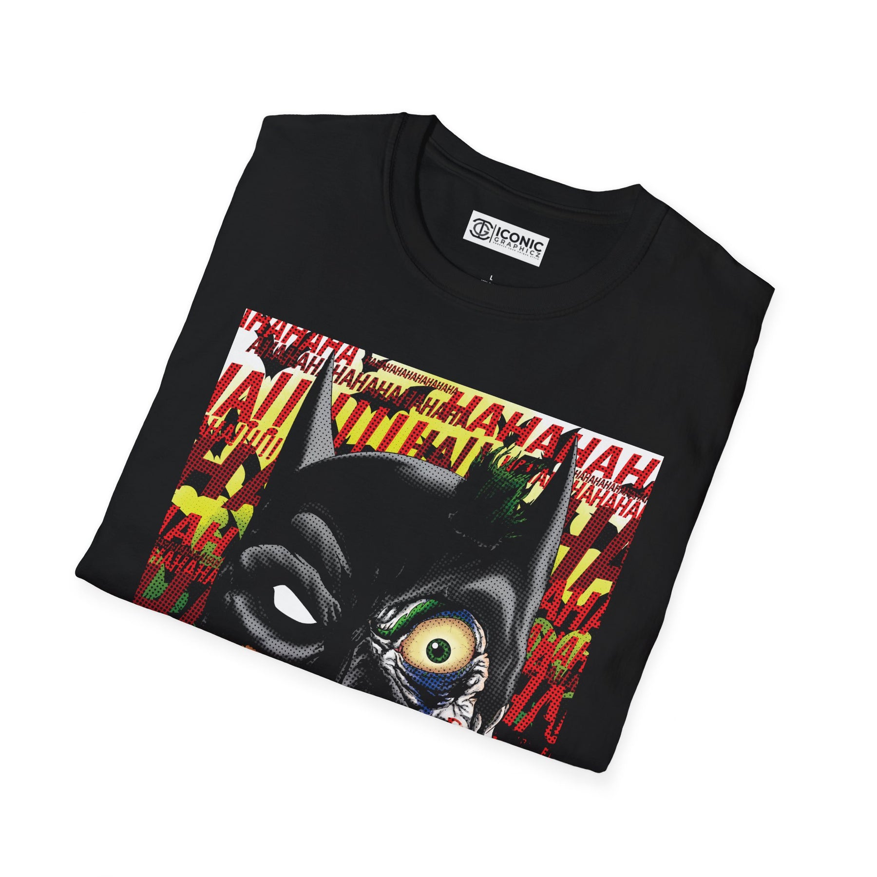 Batman and Joker Unisex Softstyle T-Shirt - IGZ Clothing