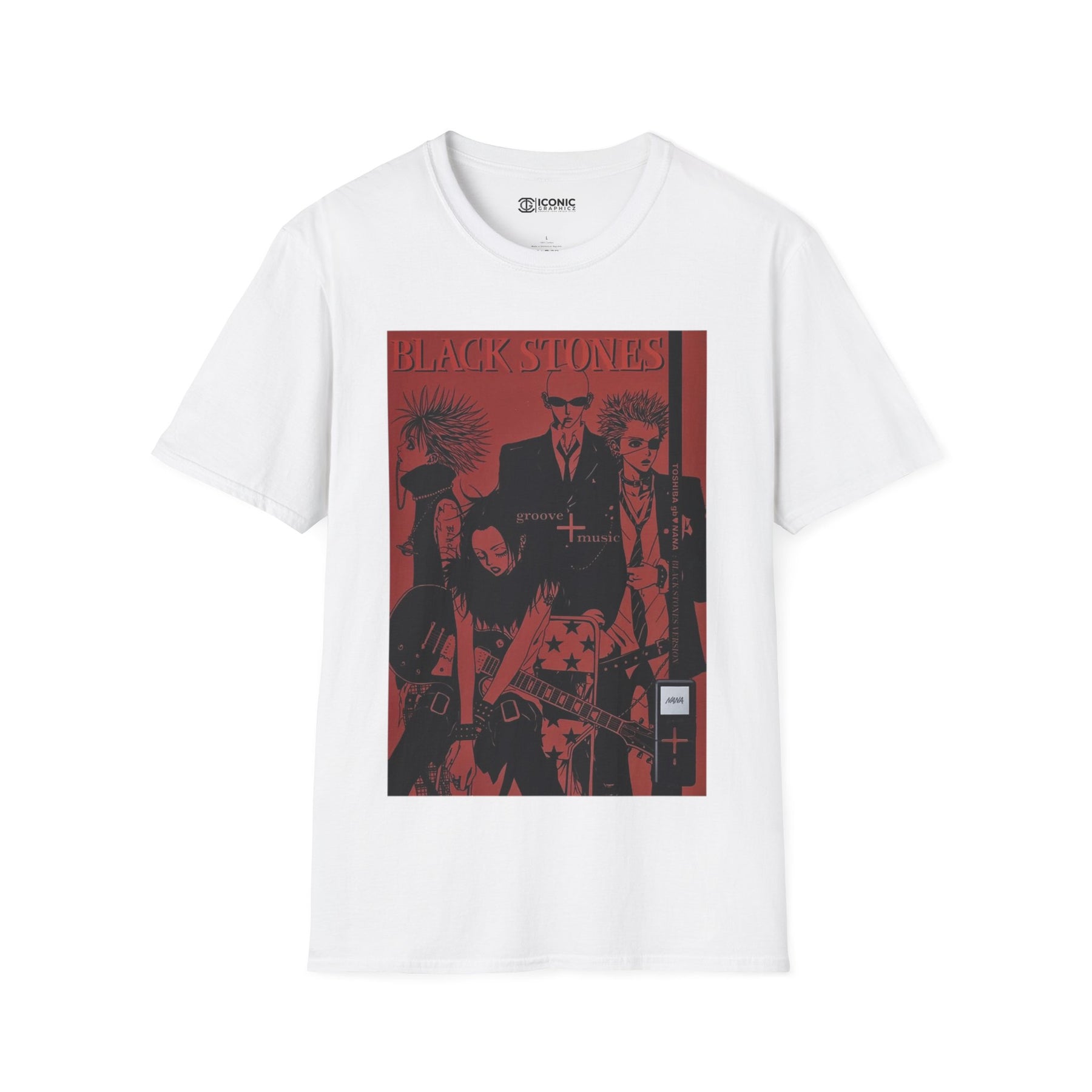 Black Stones Unisex Softstyle T-Shirt - IGZ Clothing