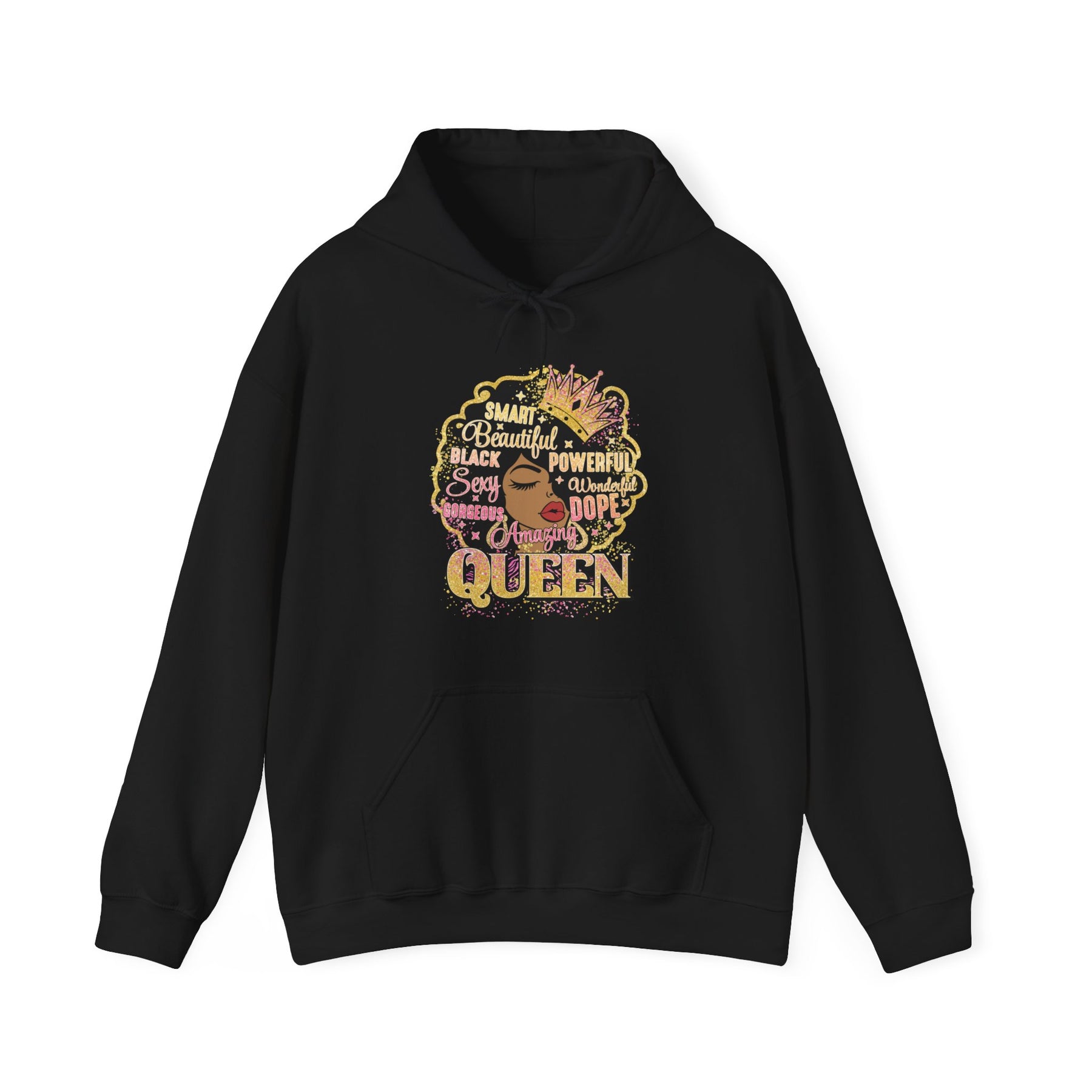 Black girl magic Unisex Heavy Blend™ Hooded Sweatshirt - IGZ Clothing