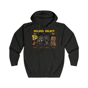 Metal Slug Unisex Full Zip Hoodie