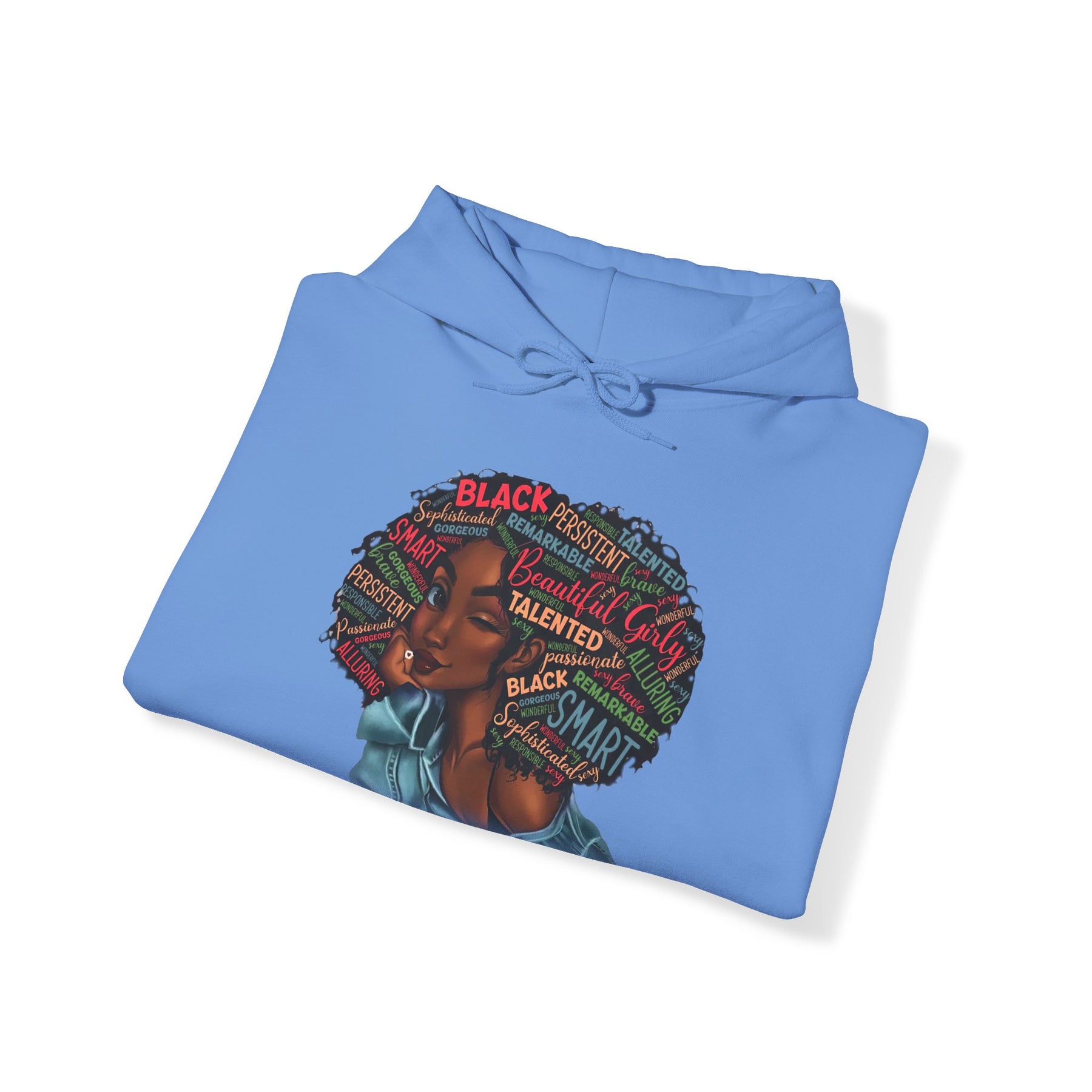 Black girl magic Unisex Heavy Blend™ Hooded Sweatshirt - IGZ Clothing