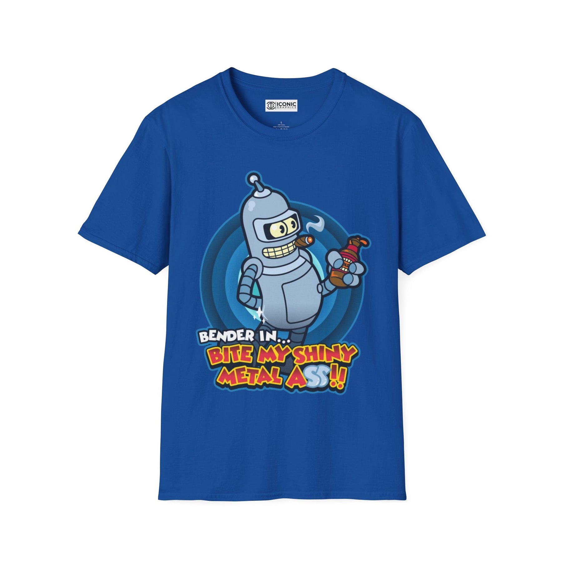 Futurama Bender T-Shirt Printify