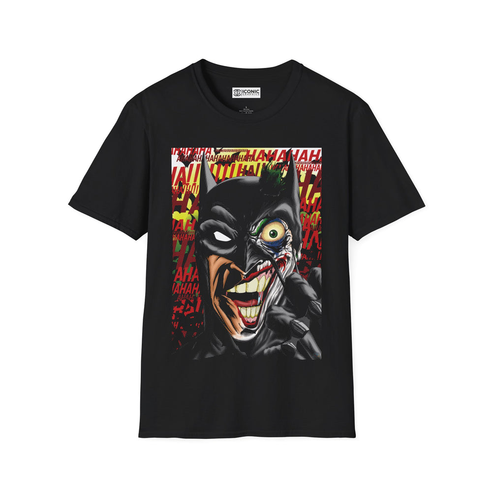 Batman and Joker Unisex Softstyle T-Shirt - IGZ Clothing