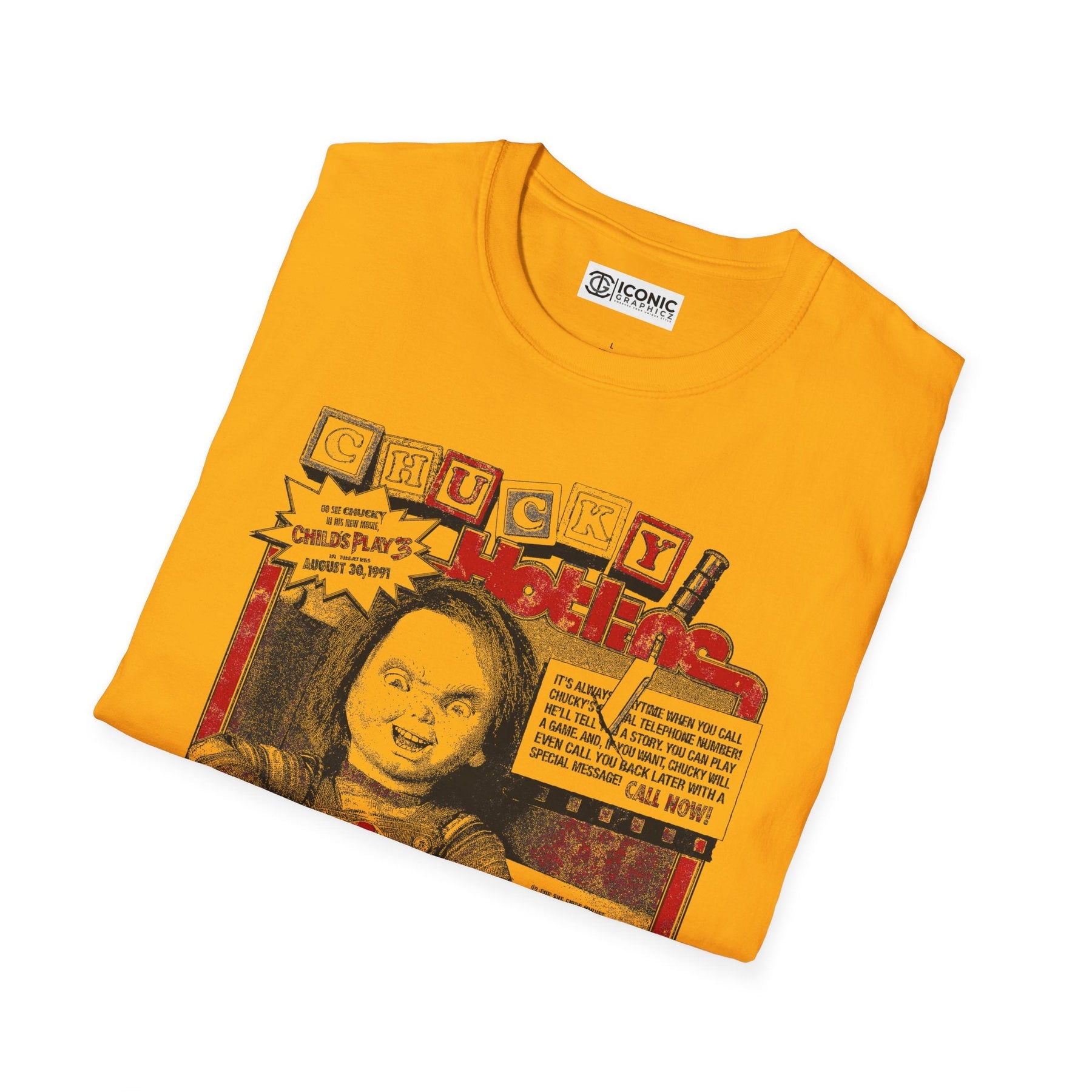 Chucky T-Shirt Printify