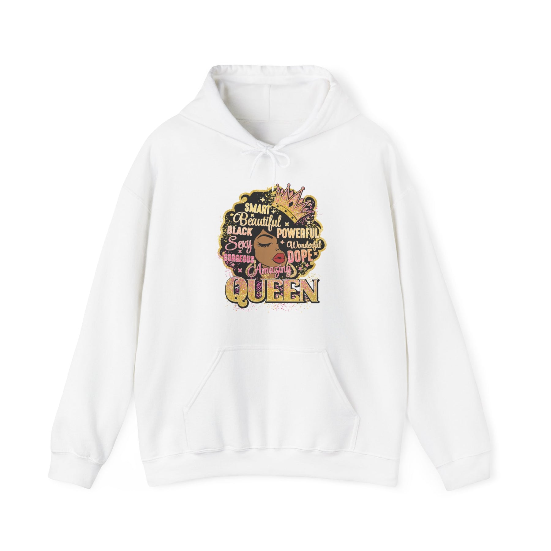 Black girl magic Unisex Heavy Blend™ Hooded Sweatshirt - IGZ Clothing