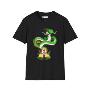 Super Mario and Dragonball parody T-Shirt -