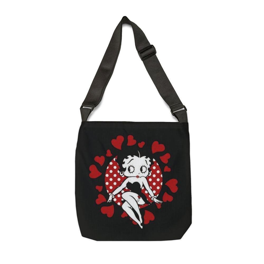 Betty Boop Adjustable Tote Bag (AOP) - IGZ Clothing