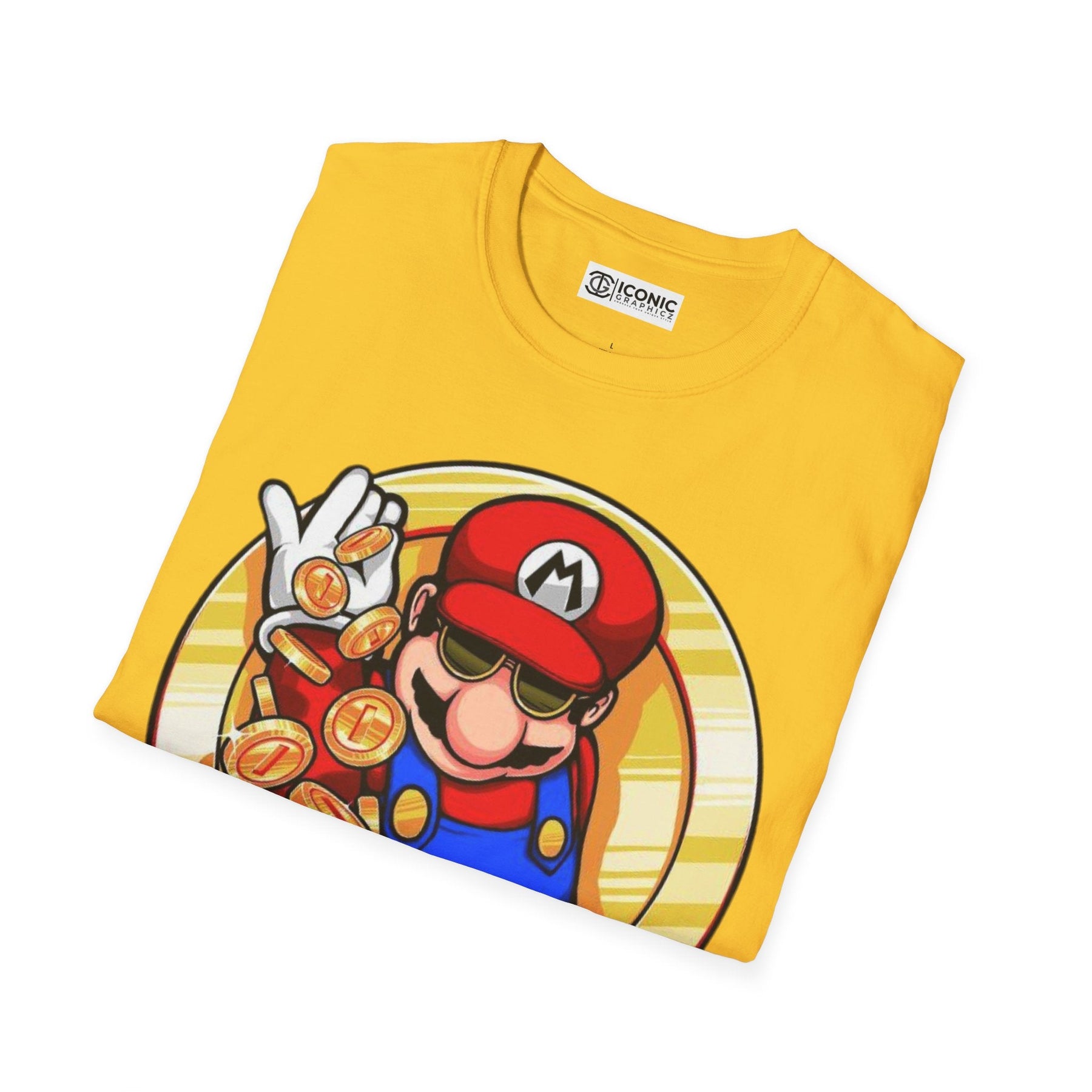 Super Mario Coin Bae T-Shirt Printify