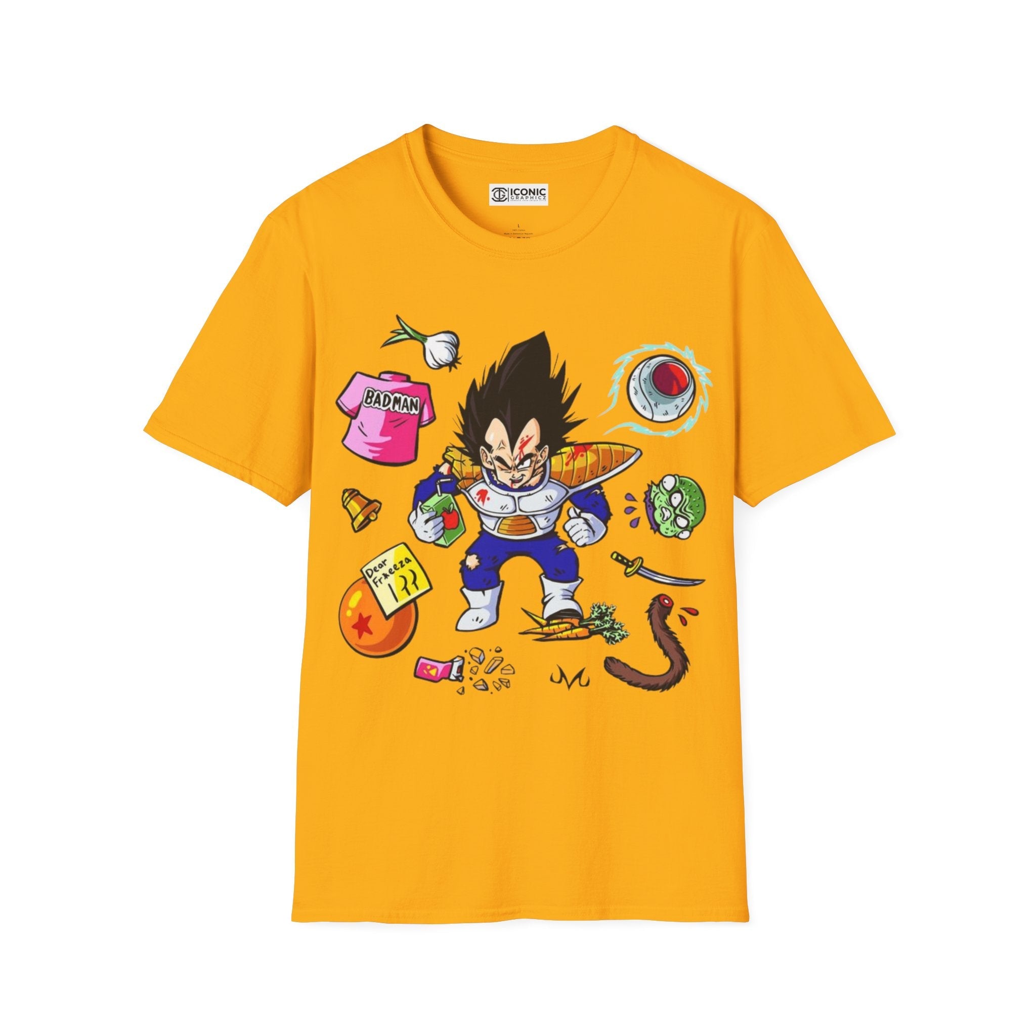 Vegeta Dragonball T-Shirt Printify