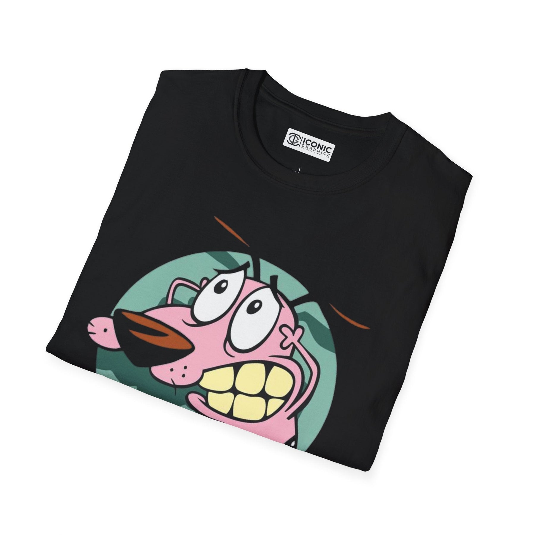 Courage the cowardly dog T-Shirt Printify