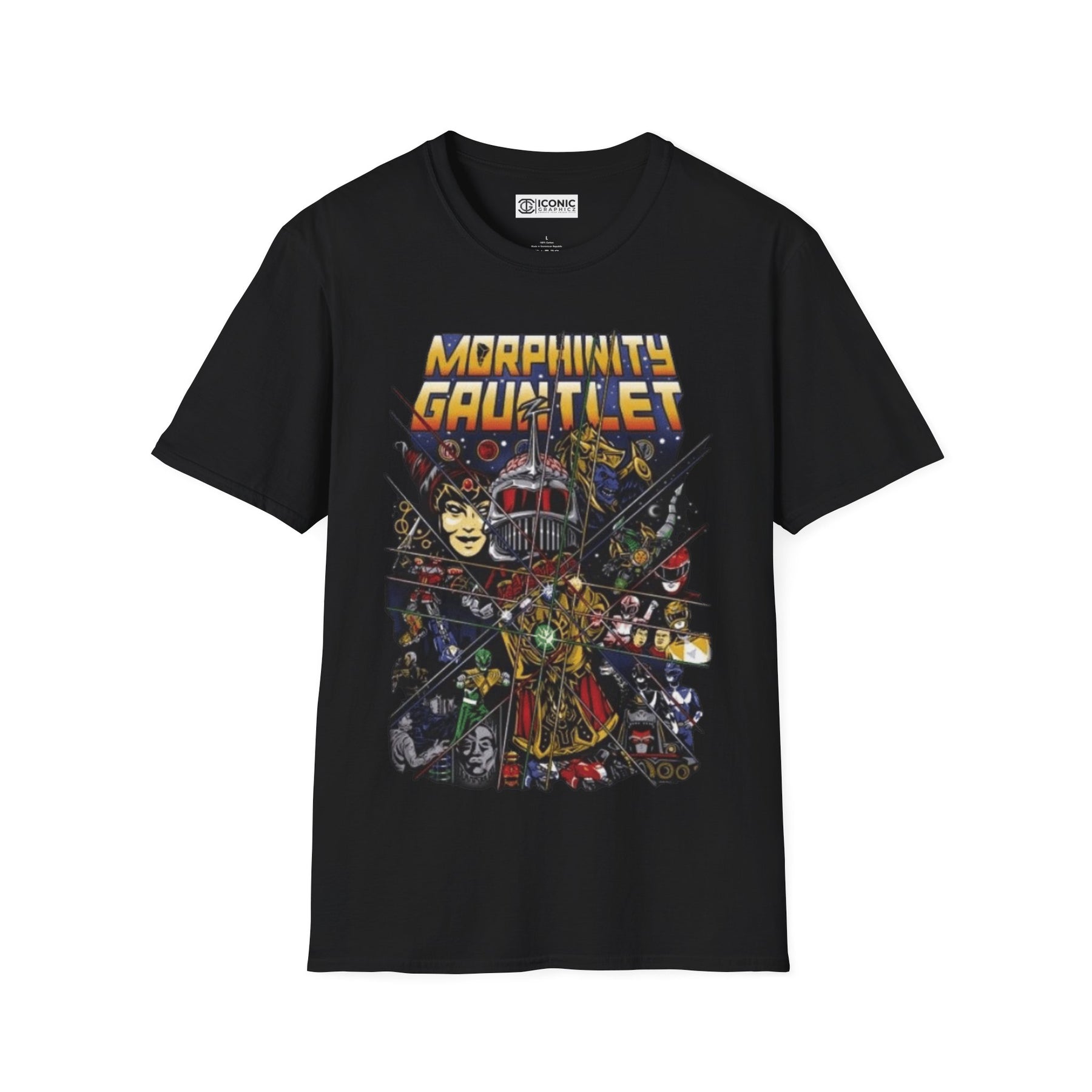 Power Rangers Chainsaw Man T-Shirt -