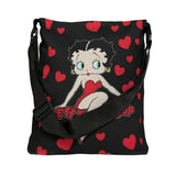 Betty Boop Adjustable Tote Bag (AOP) - IGZ Clothing