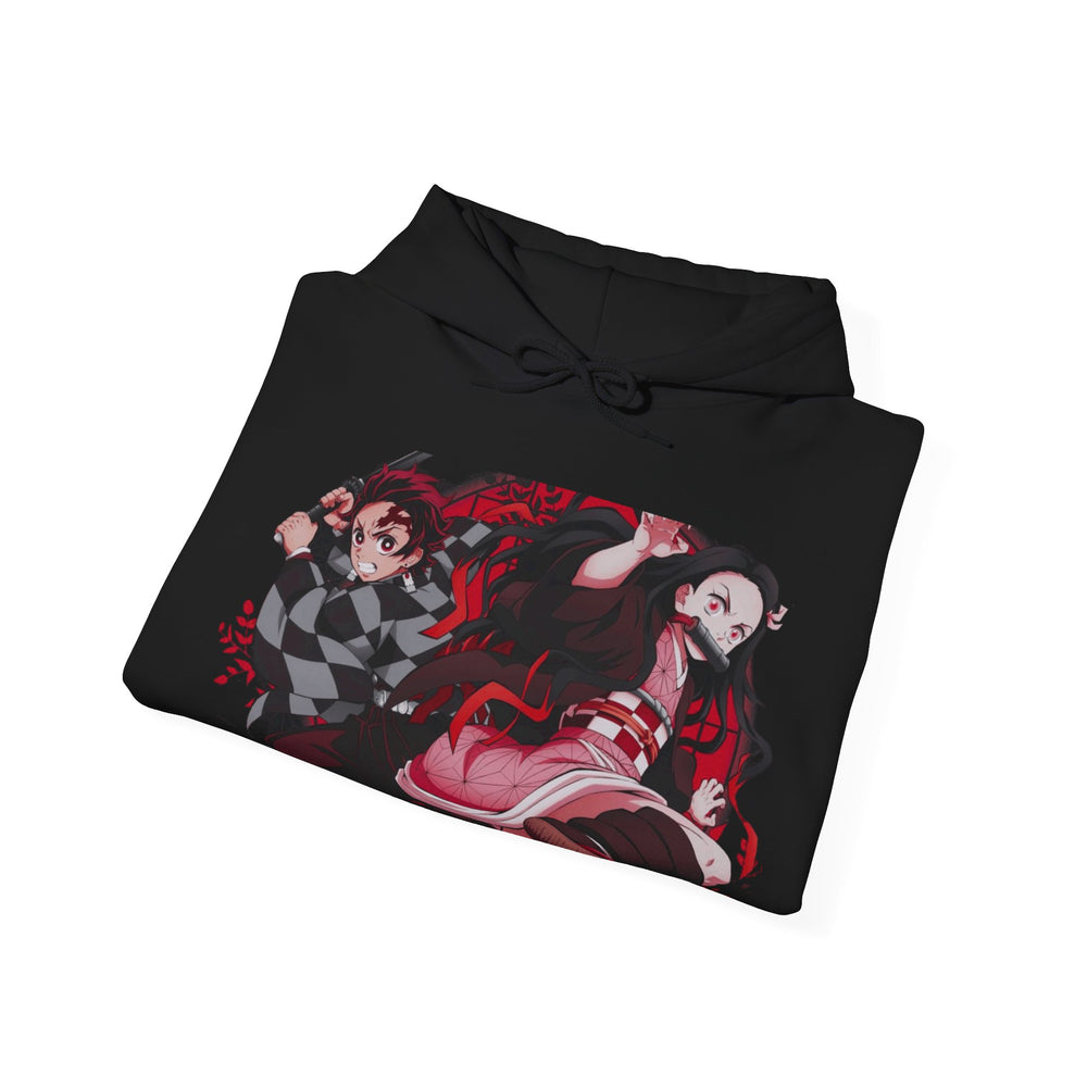 Tanjiro and Nezuko Unisex Heavy Blend™ Hooded Sweatshirt -