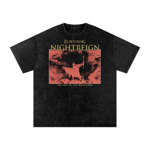 Elden Ring Nightreign Acid Wash Oversize T-Shirt