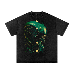 Alien Acid Wash Oversize T-Shirt